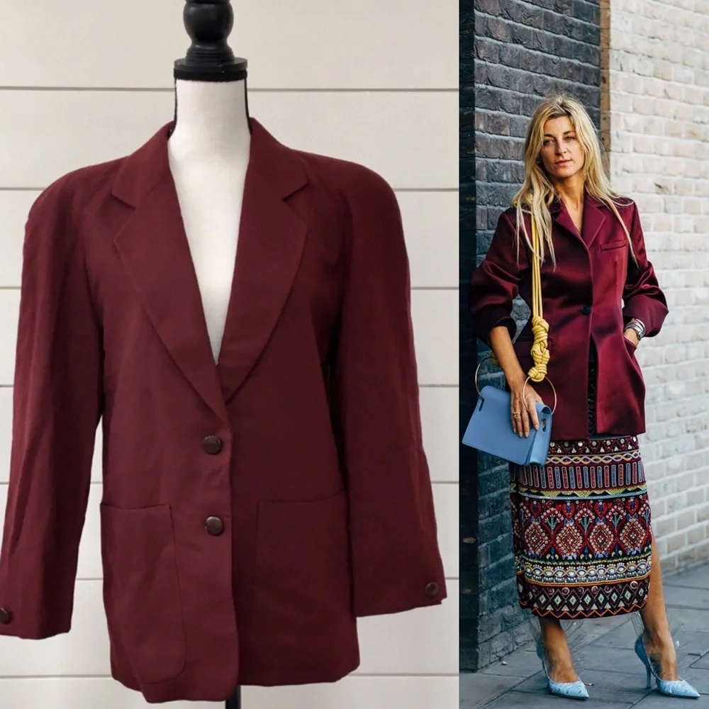 Vintage 80s Christian Dior Blazer